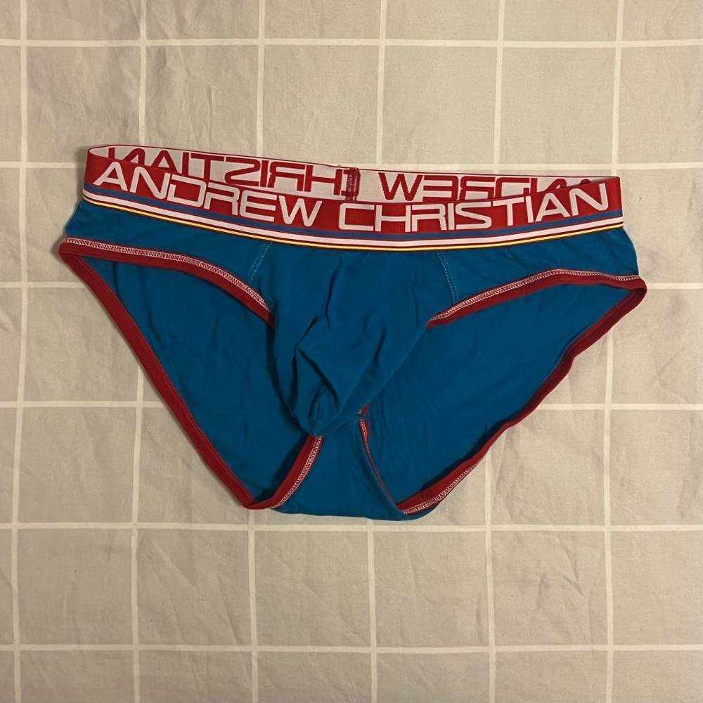 Andrew Christian briefs medium